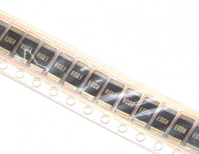 Резистор 2512 SMD 2W 1% R003    1 шт. - фото фото фото 0