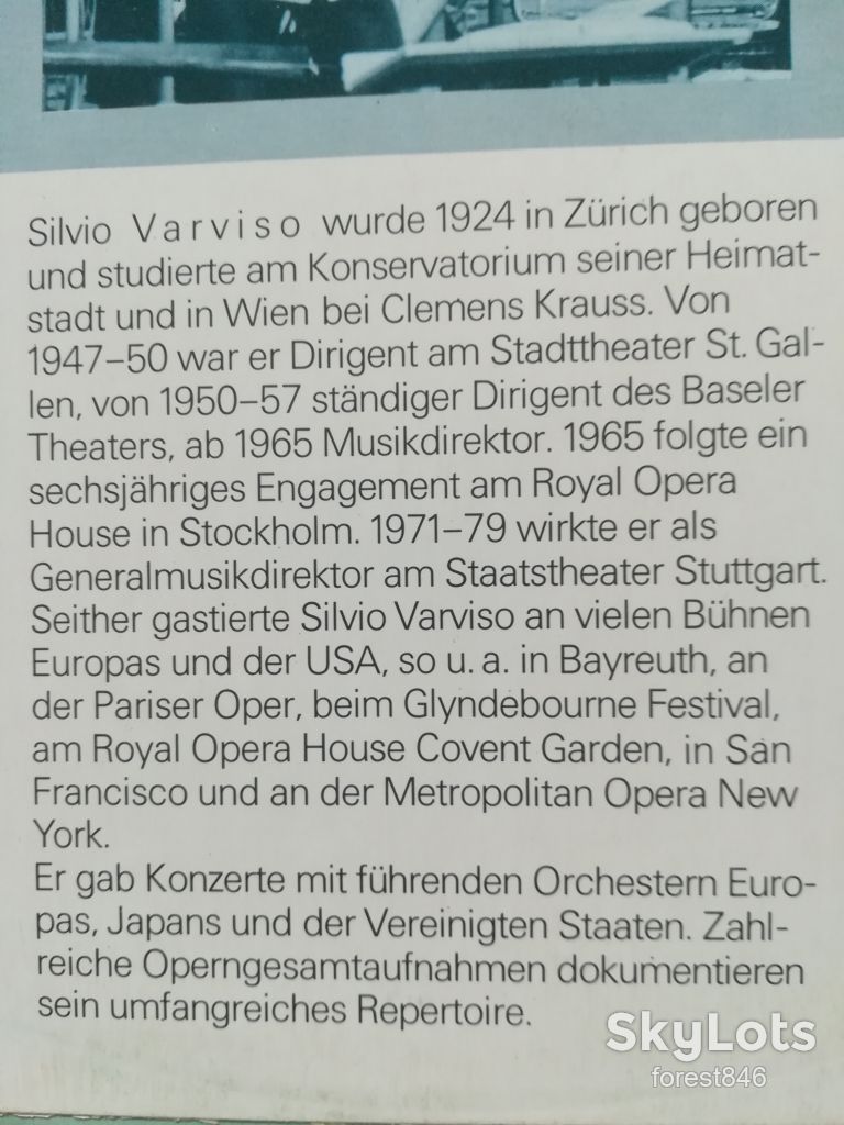 Opernvorspiele und Intermezzi-Staatskapelle Dresden-Silvio Varviso  (1)-M-ГДР - фото фото фото 4