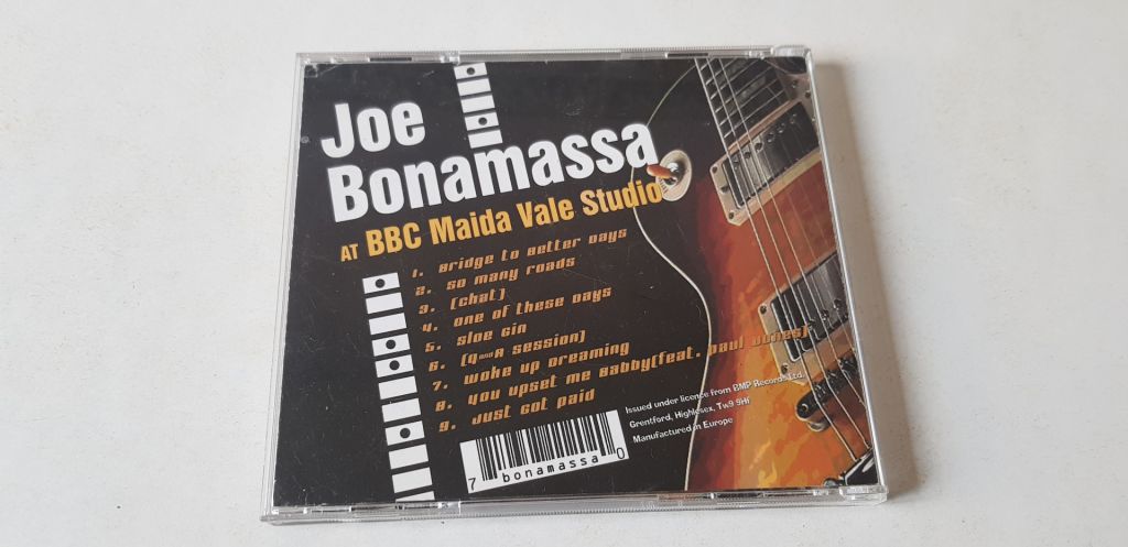 Joe Bonamassa At BBC Maida Vale Studio - фото фото фото 1