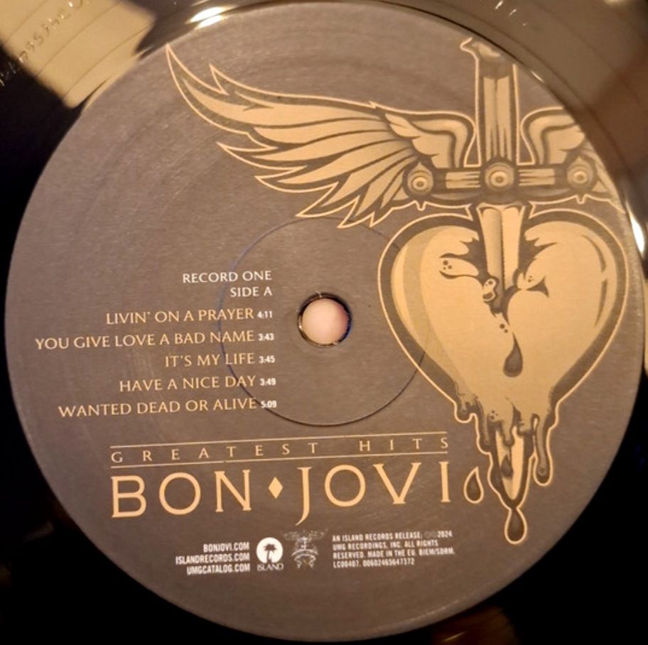 Bon Jovi - Greatest Hits - 1984-2024.  (2LP). 12. Vinyl. Пластинки. Europe. S/S. - фото фото фото 3