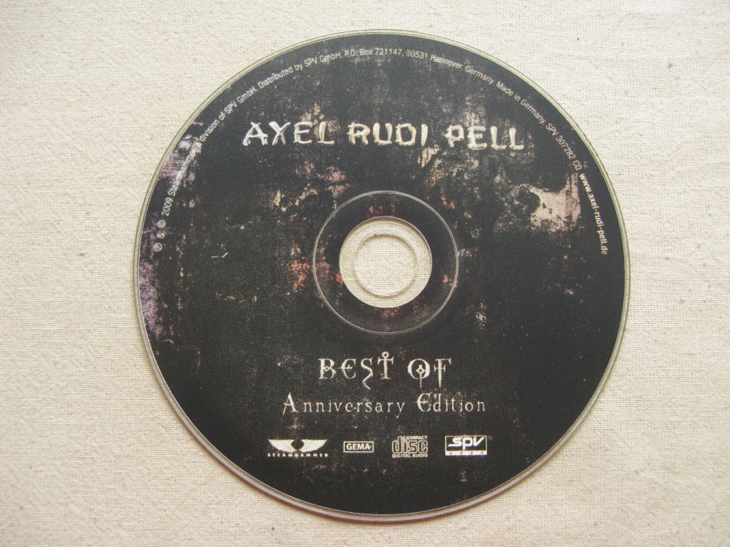 CD Axel Rudi Pell.  Best of Anniversary Edition. 2009. - фото фото фото 3