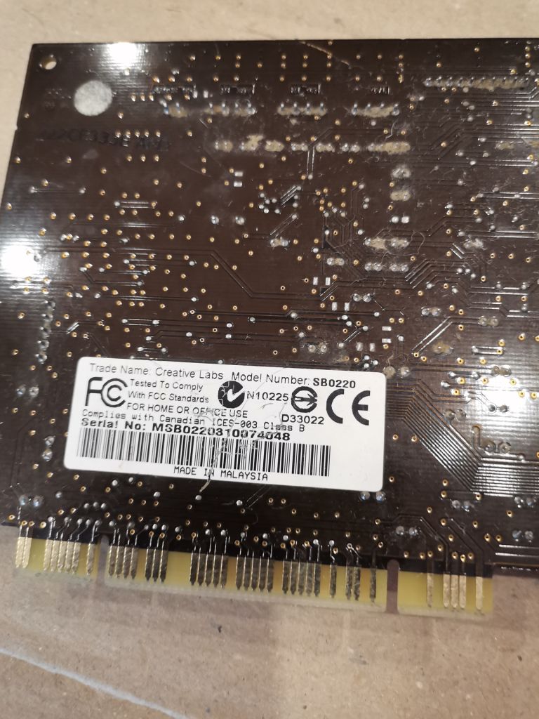 Звуковая карта Creative Sound Blaster Live! 5.1 SB0220 PCI - фото фото фото 3