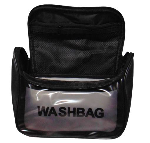 Женская сумка косметичка Washbag черная - фото фото фото 1