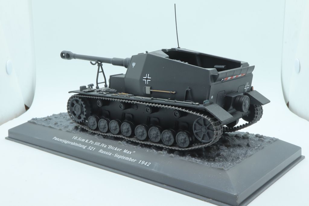 10,5cm K.Pz.SF1.IVa Dicker Max 1:43, Chars de Combat 17   (Altaya) - фото фото фото 1