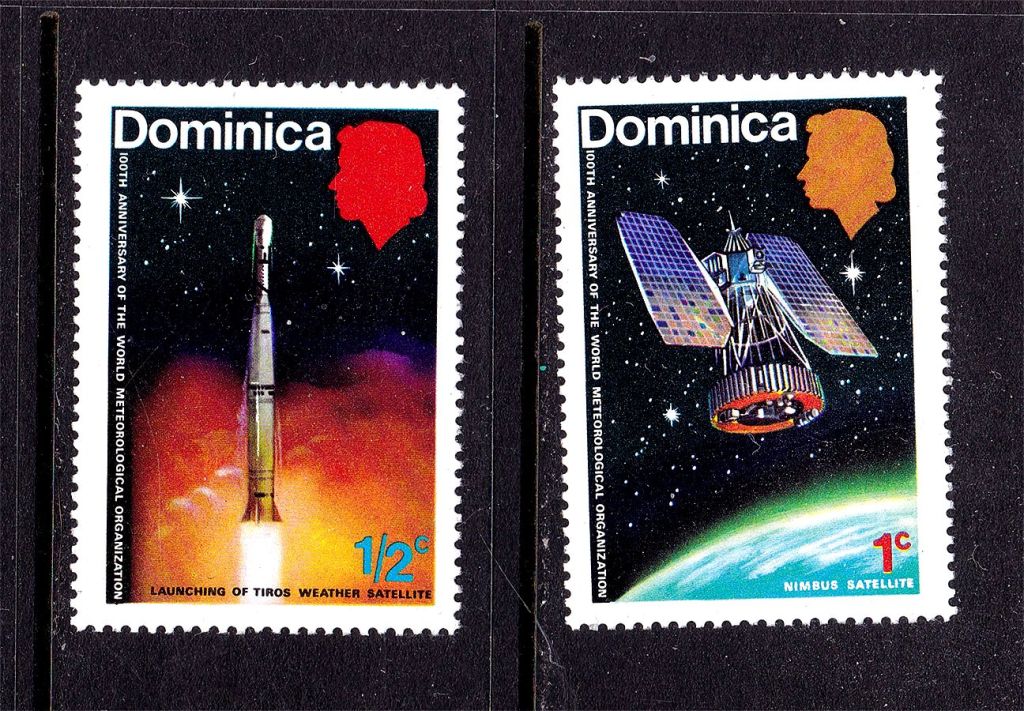 Космос . Доминика   MNH - - фото фото фото 0