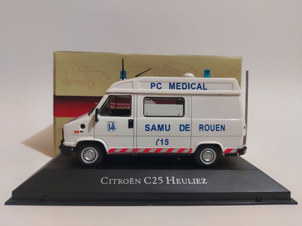 Atlas 1:43 Citroen C25 Heuliez PC Medical  (1984) - фото фото фото 1