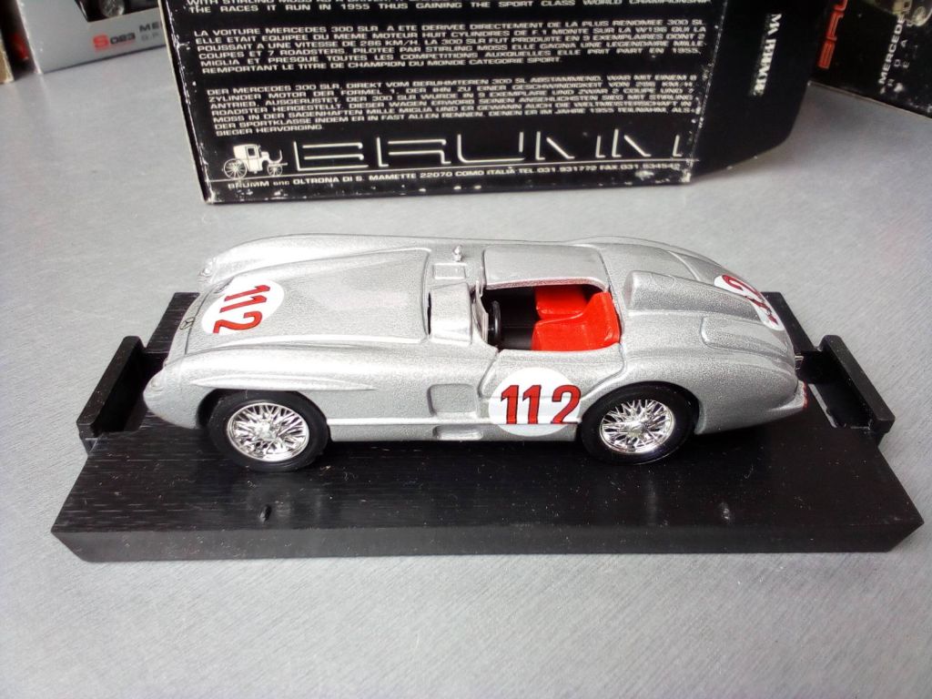 Brumm 1:43 Mercedes 300 SLR Targa Florio - фото фото фото 0