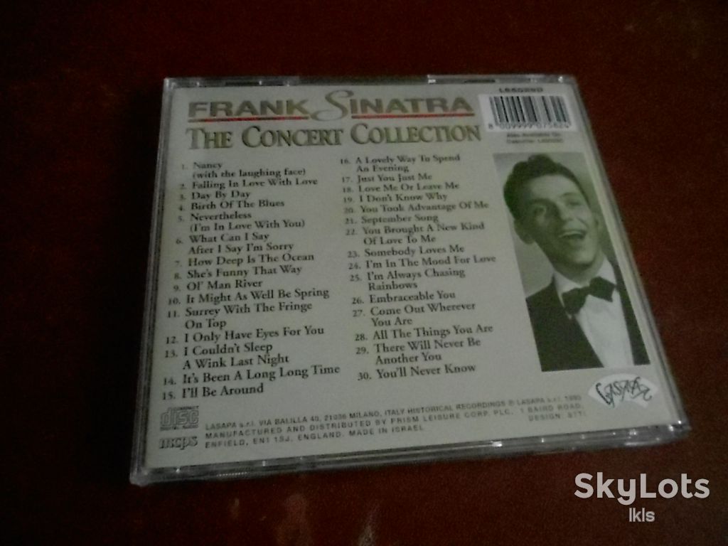 Frank Sinatra The Concert Collection CD фирменный б/у - фото фото фото 1
