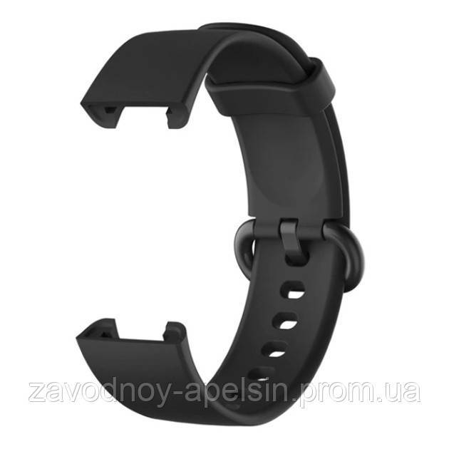 Ремешок Xiaomi Mi Watch lite силиконовый (черный) - фото фото фото 0