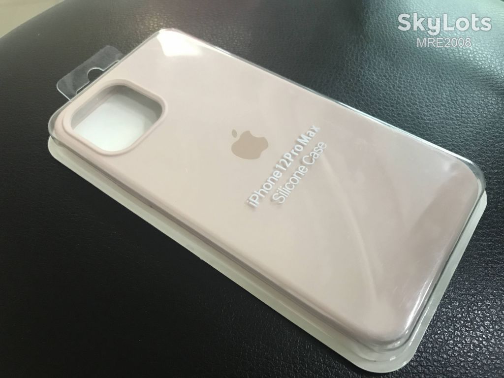 Чехол Silicone Case Apple iPhone 12 Pro Max powder - фото фото фото 1