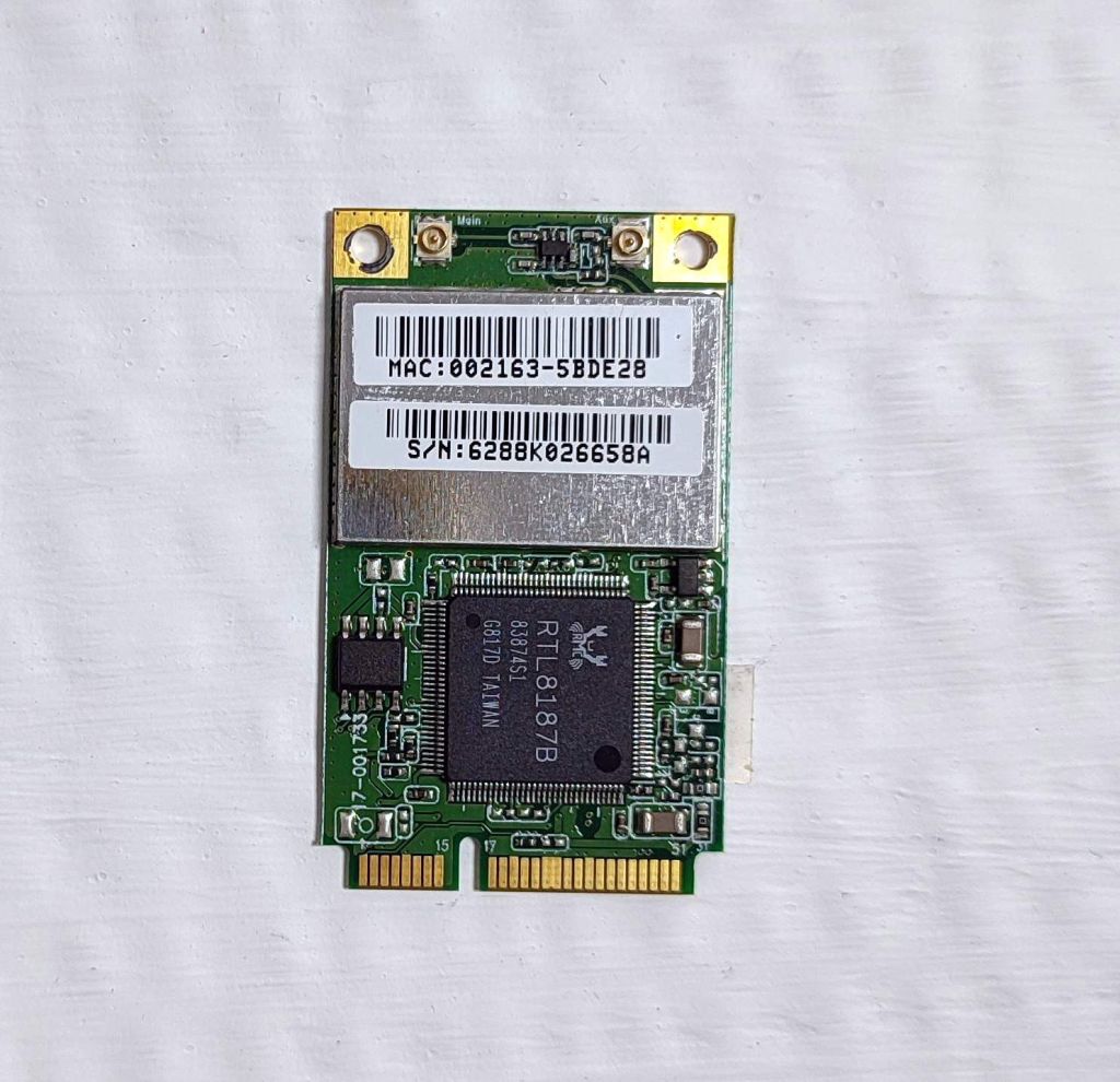 657 Wi-Fi Realtek RTL8187B 802.11 b/g Mini PCI-Express 54 Mbps для ноутбука - фото фото фото 0