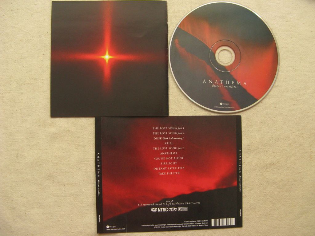 CD Anathema. Distant Satellites. 2014. - фото фото фото 2