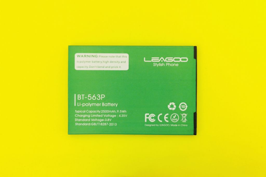 Аккумулятор Оригинал акб LEAGOO M5 Plus   (BT-563P) 2500 мАч - фото фото фото 1