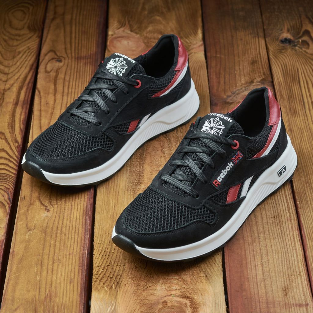Якісні чоловічі літні легкі дихаючи кросівки Reebok model-R51 - фото фото фото 1