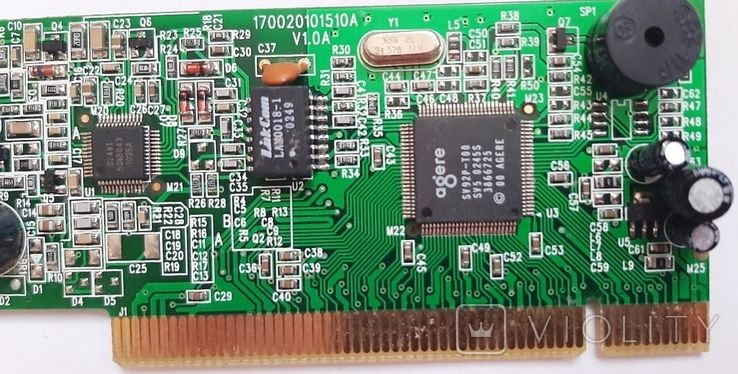 PCI-модем 56k для телефонных линий Agere SV92P-T00 - фото фото фото 0
