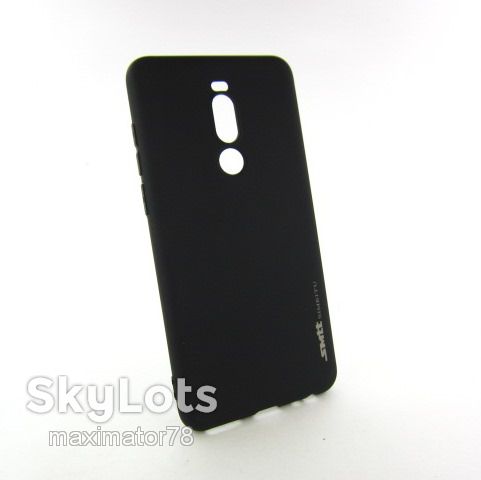 ЧЕХОЛ НАКЛАДКА SMtt Meizu Note 8 Soft Touch черный - фото фото фото 1