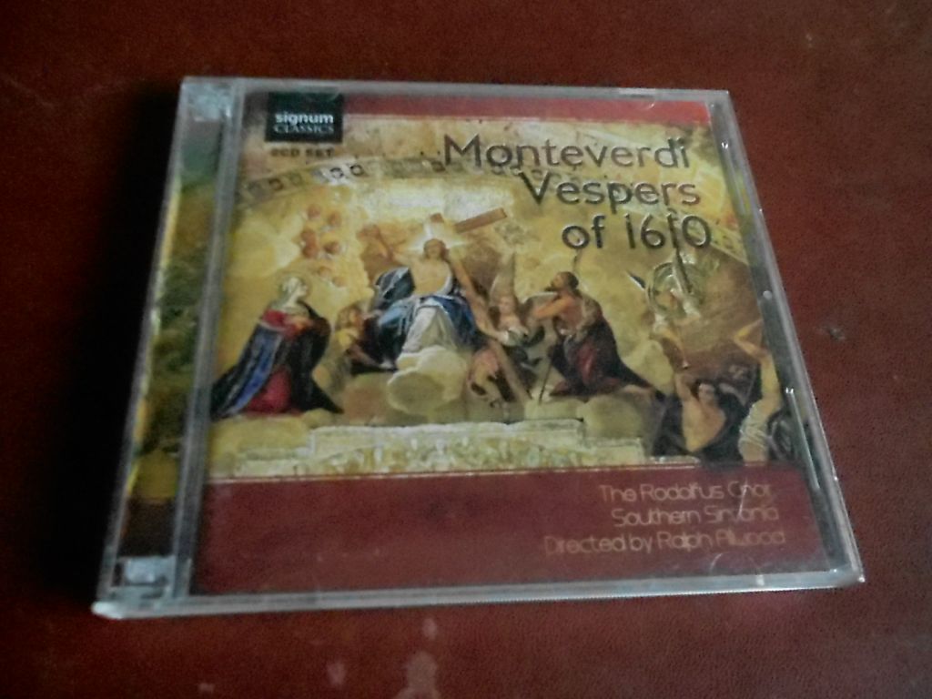 Monteverdi Vespers Of 1610 2CD фирменный б/у - фото фото фото 0