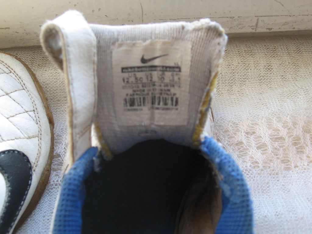 Кроссовки дет NIKE кожаные кожа 18.5 см - фото фото фото 6