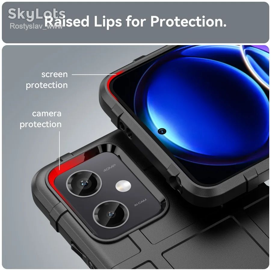Чохол бампер Rugged Shield для смартфона Xiaomi Redmi Note 12/12 pro зелений - фото фото фото 5
