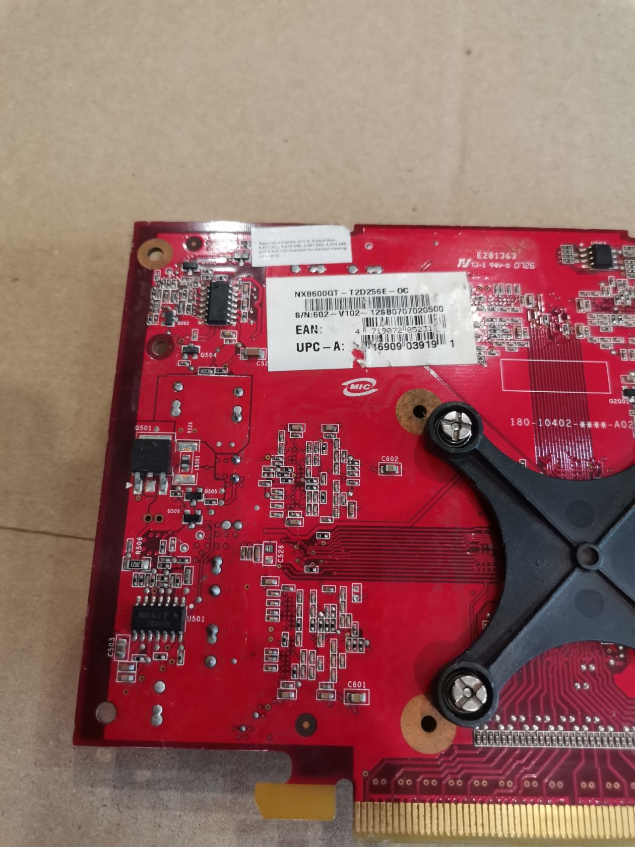 Видеокарта MSI NX8600GT-T2D256E-OC GDDR3 PCI Express x16 - фото фото фото 4