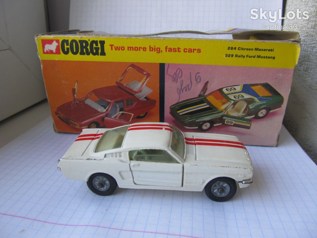 Corgi toys. Ford Mustang Fastback 2+2 - фото фото фото 0