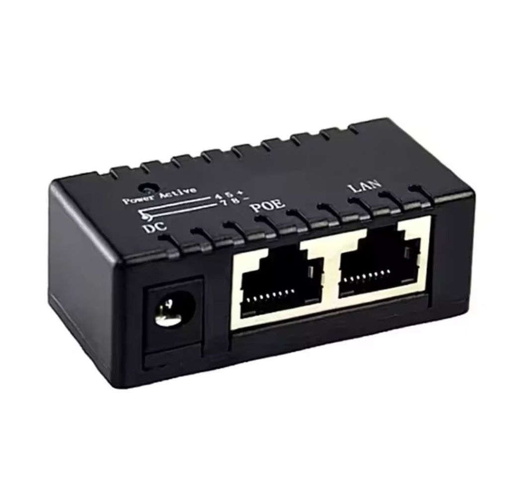 PoE Injector / Splitter DC to RJ45 - фото фото фото 1