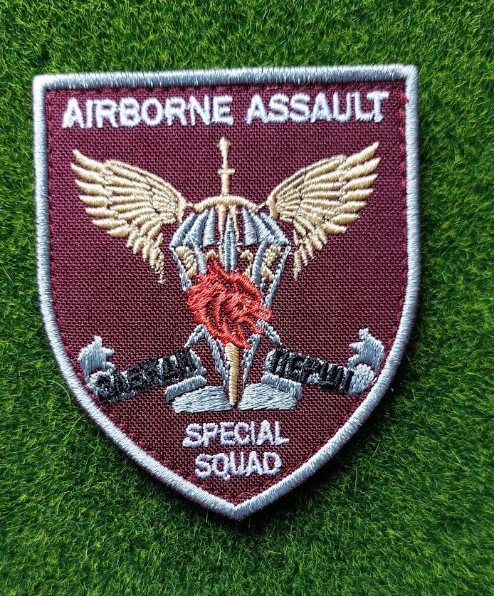 Шеврон ДШВ «Airborne Assault ЮSpecial Squad» № 4037 - фото фото фото 0