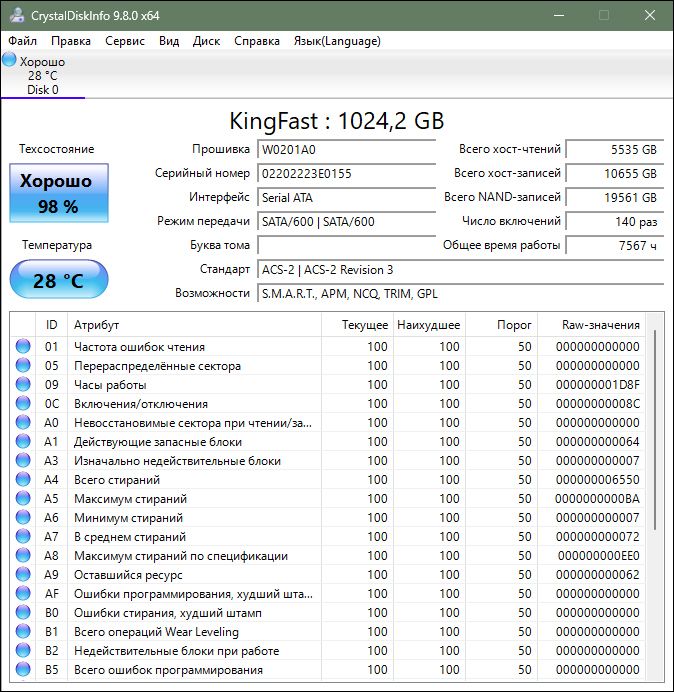 SSD 2.5 SATA KingFast 1TB - фото фото фото 1