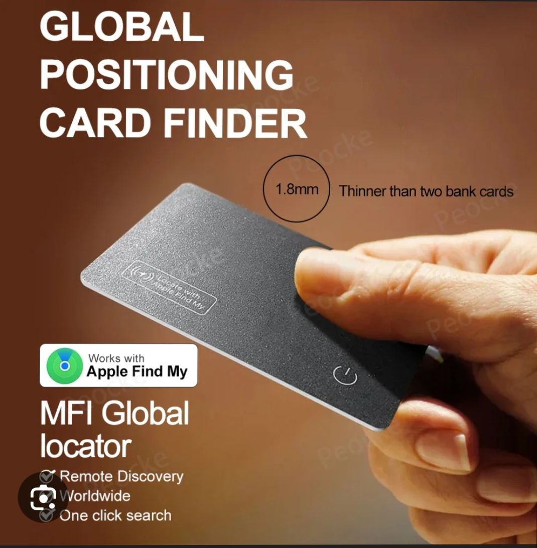 Card Finder – ультратонкий GPS-трекер у формі банківської картки. Амазон - фото фото фото 0