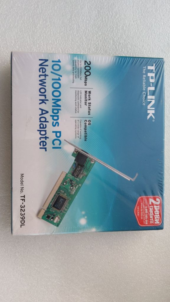 PCI мережева карта Ethernet - TP-Link TF-3239DL, нова. - фото фото фото 0