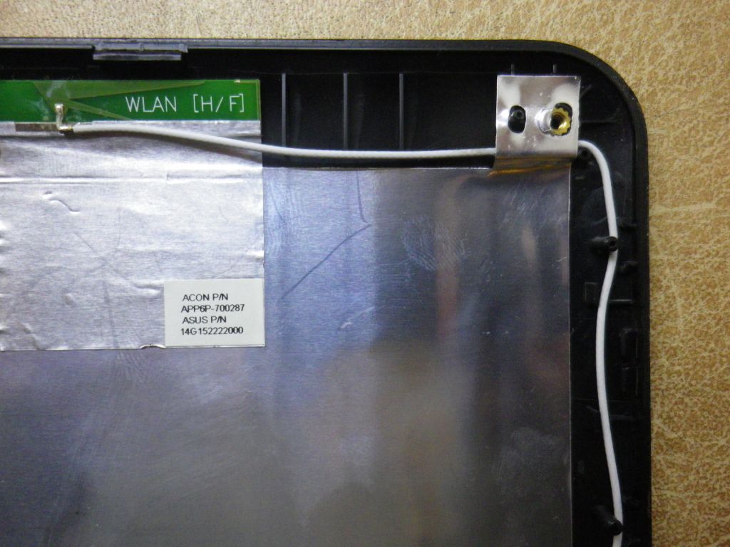 Б/У Кришка матриці без рамки на ASUS K51AC - фото фото фото 3
