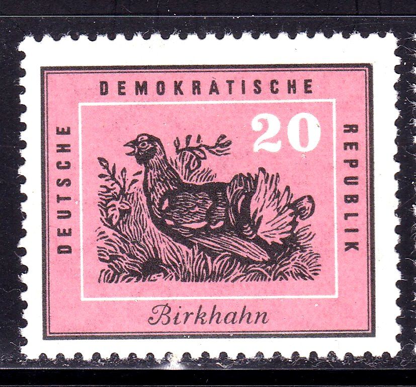 ГДР / DDR  1959 г  MNH - фауна - птицы - фото фото фото 0