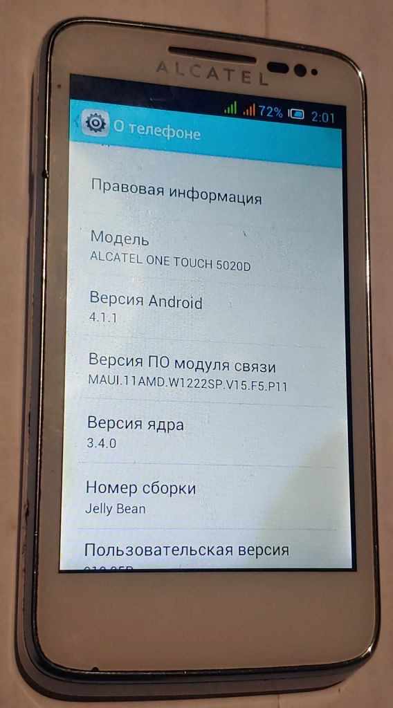 Alcatel One Touch 5020D lcd дисплей і сенсор - фото фото фото 1
