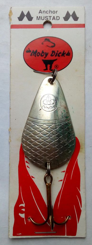 Блесна Mustad Moby Dick Silver  (новая) - фото фото фото 0