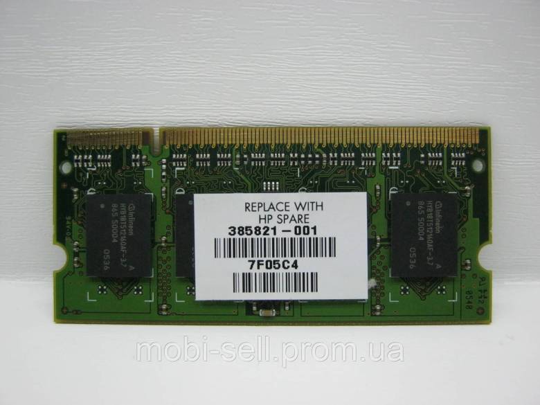 DDR2 Модуль памяти Infineon SODIMM 512MB 533MHz (HYS64T64020HDL-3.7-A) - фото фото фото 1