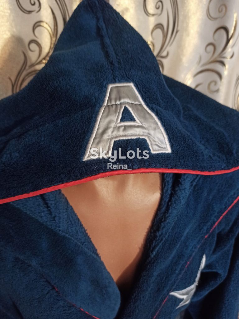 Теплий чоловічий халат Marvel Капітан Америка - фото фото фото 3