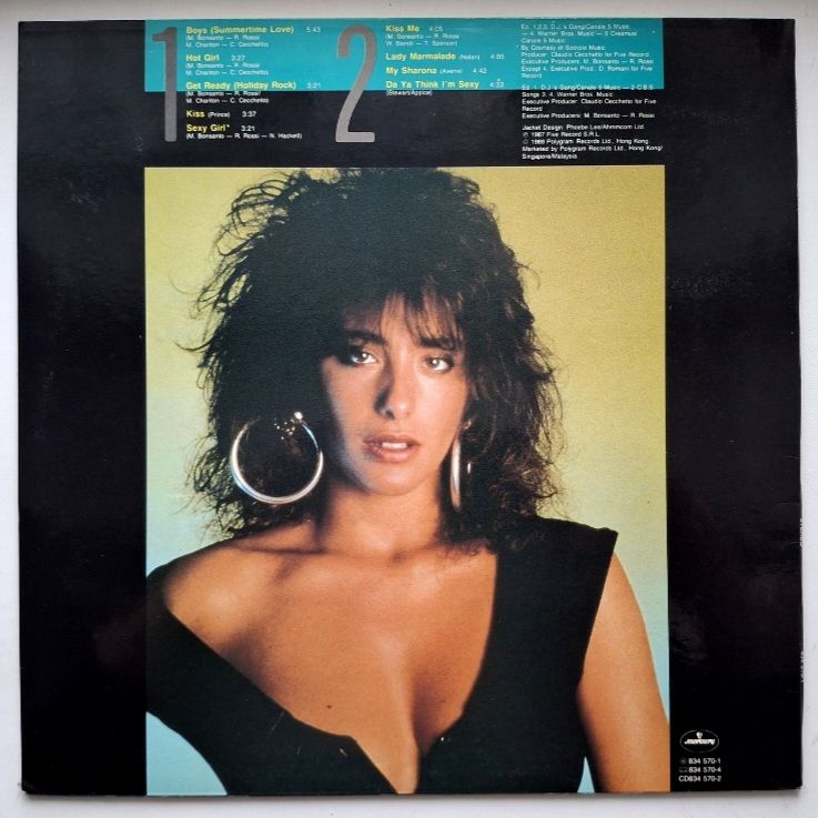Sabrina - Boys - 1987.  (LP). 12. Vinyl. Пластинка. Hong Kong. Rare. - фото фото фото 1