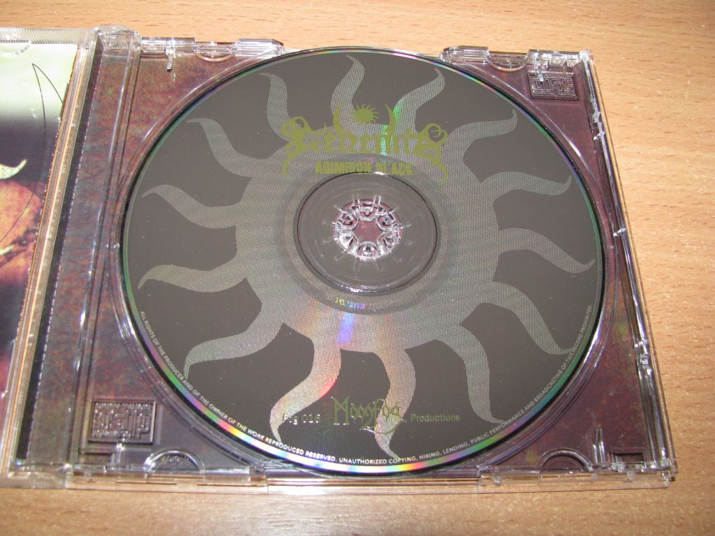 GEHENNA - Adimiron Black  (1998 Moonfog 1st press) - фото фото фото 2