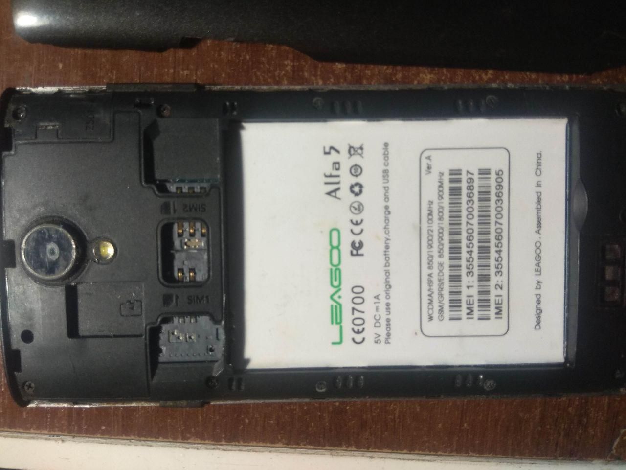 Смартфон Leagoo alfa 5 неробочий - фото фото фото 1