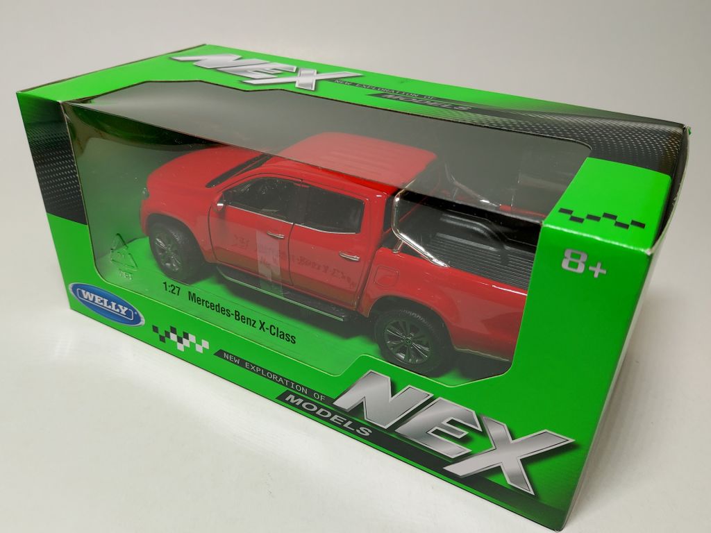 Welly 1:24 Mercedes-Benz X-Class, red - фото фото фото 2