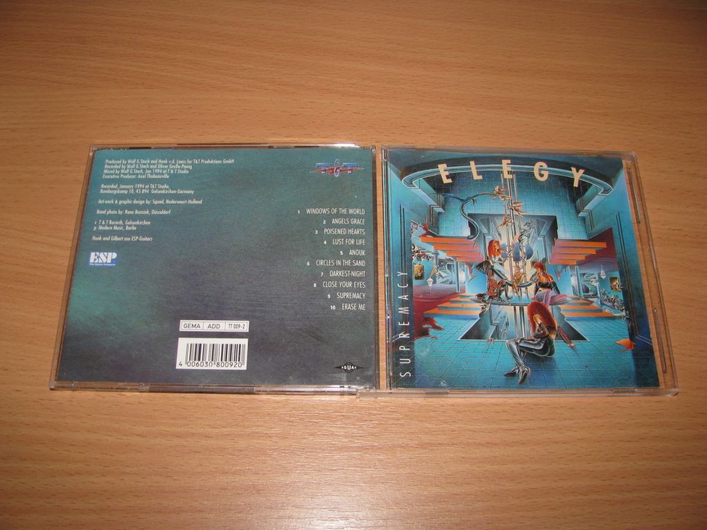 ELEGY - Supremacy  (1994 T&amp;T 1st press) - фото фото фото 0