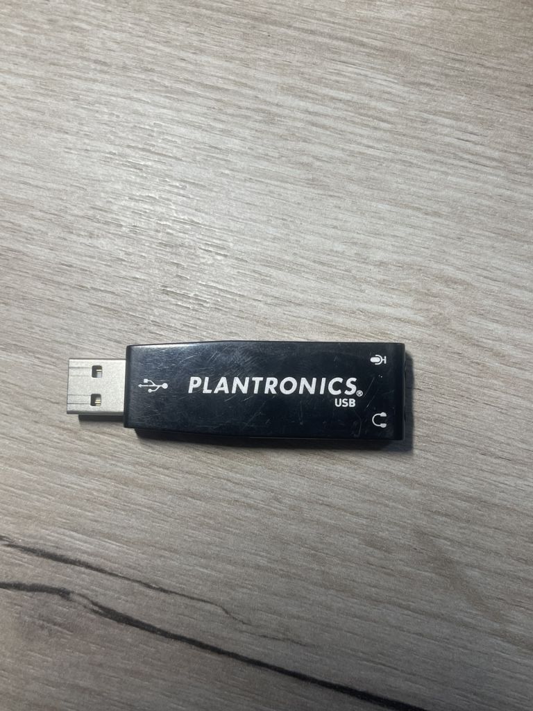 зовнішня звукова карта USB адаптер Plantronics Adapter -02 - фото фото фото 0