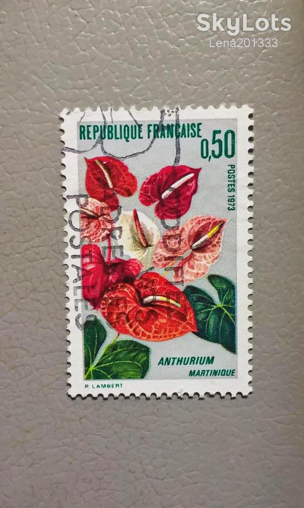 Франция Флора Цветы 1973 - фото фото фото 0