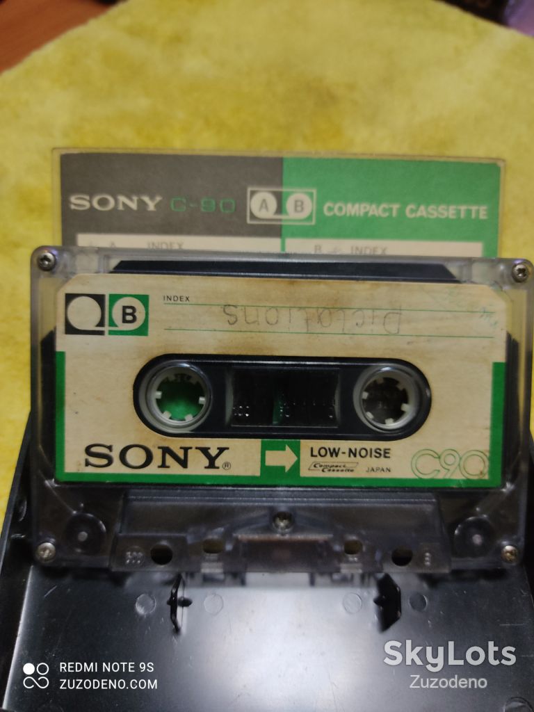 Б/У Аудио кассета SONY C-90 - фото фото фото 3