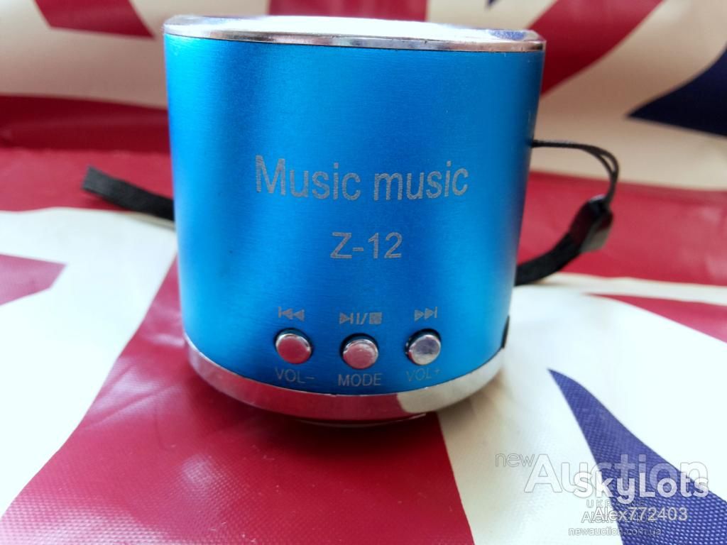 Портативная MP3 колонка Music Z-12   (USB/SD/FM) - фото фото фото 2