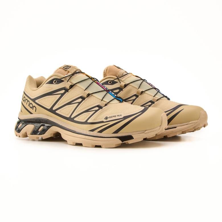 Salomon XT-6 Gore-Tex Beige Black 41 - фото фото фото 1