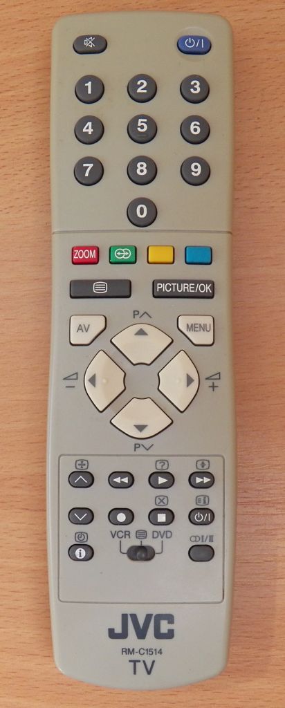 Пульт TV DVD VCR JVC RM-C1514 гарантія - фото фото фото 0