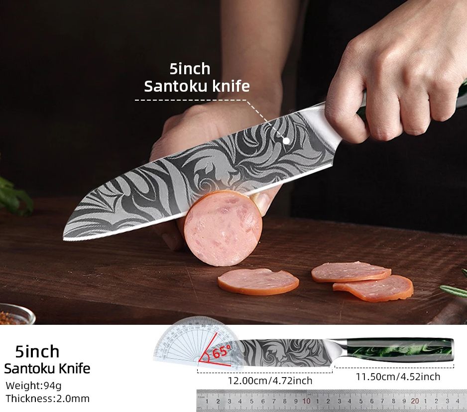 нож Santoku - фото фото фото 1