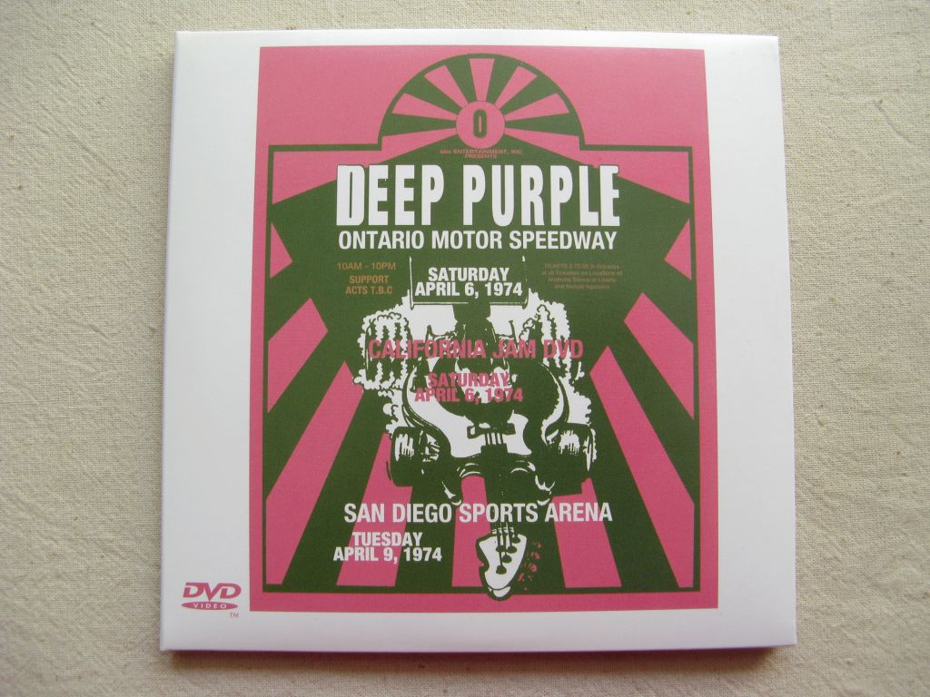 CDLP Deep Purple. Complete California Jam. 2CD+DVD 1974/2005. - фото фото фото 0