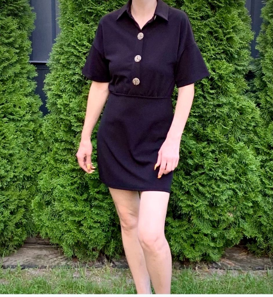 Сукня ASOS. Чорна. Стильна. XS розмір    (4) - фото фото фото 4